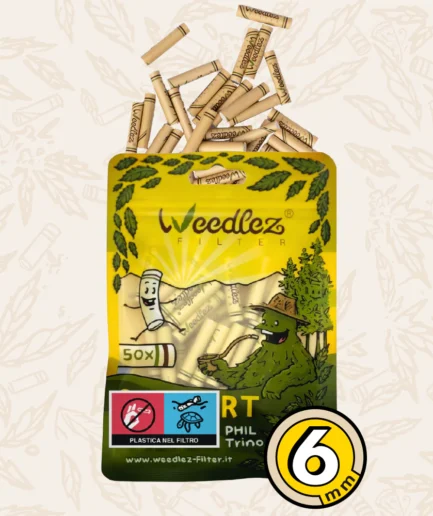 WEEDLEZ ( CARBON FILTER 6mm) X 50PZ