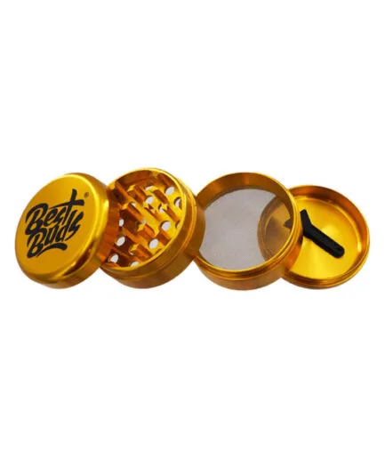 Best Buds Compact Ultra-Light Aluminium Grinder 4 Parts