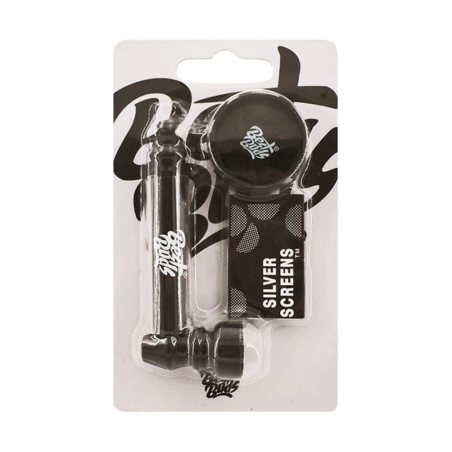 wholesale-best-buds-pipsy-black-metal-pipes-with-mini-grinder-1-900x900