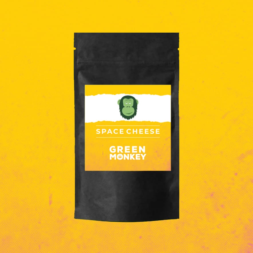 space cheese-bag-clean